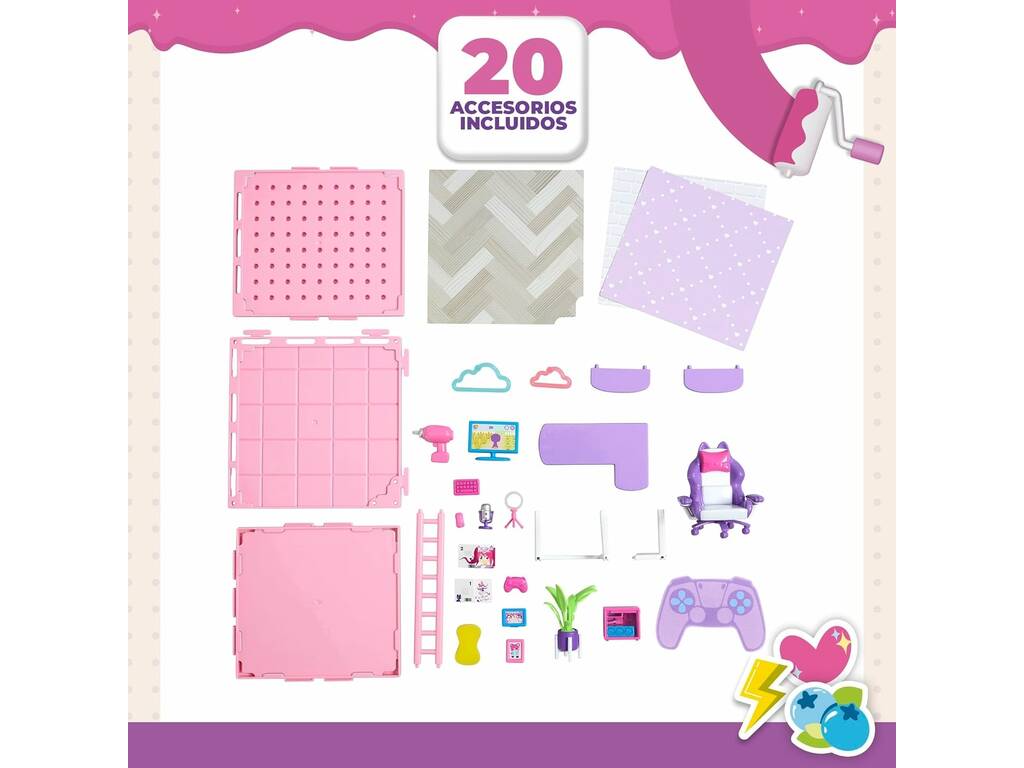 Ensemble de jeu Suite Spaces Salle de jeux avec 20 accessoires