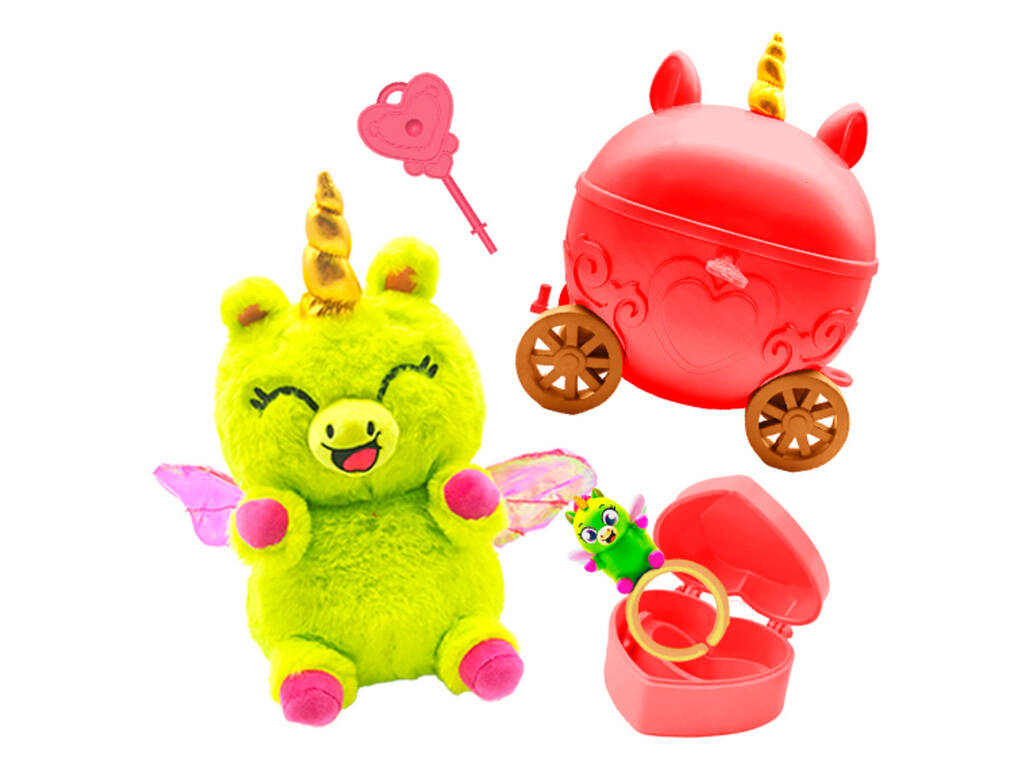 Reino Mágico Chariot avec peluche de 25 cm et accessoires