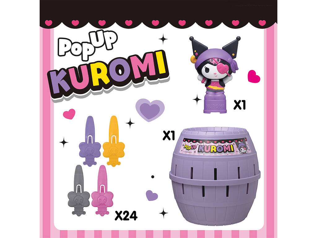 Salta el Pirata Pop-up Kuromi pour le 50e anniversaire