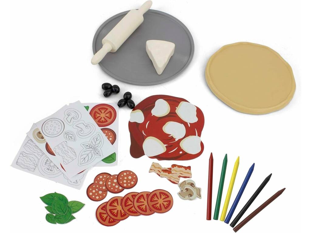 Mon premier kit STEM Pizza de la Mamma avec 40 pièces
