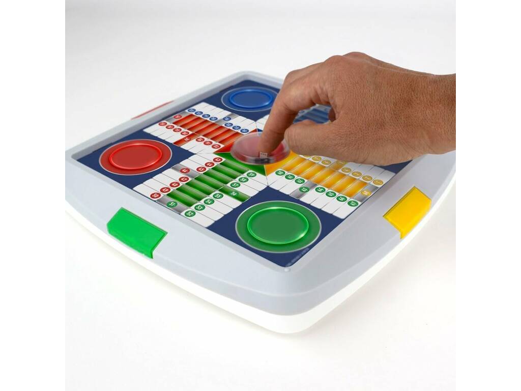 Parchís et Oca 2 en 1 avec dé automatique