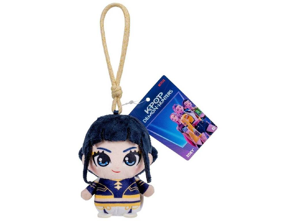 K-Pop Demon Hunters Peluche Colgante de 10 cm