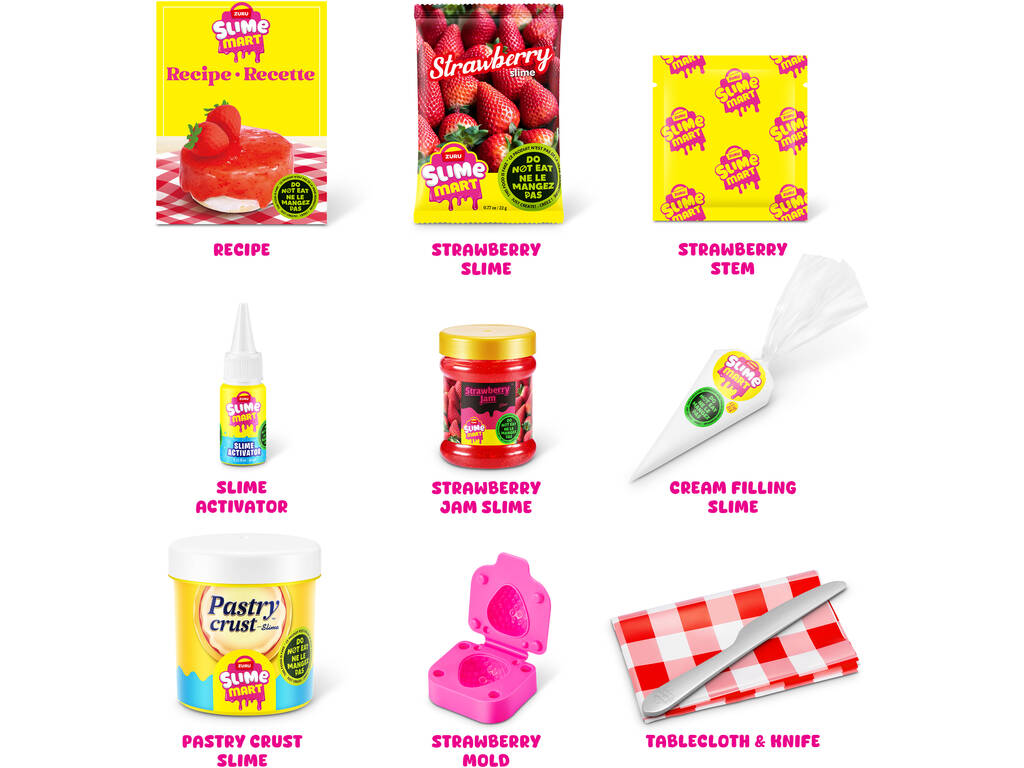 Zuru Slime Mart Pack avec Recette de Dessert à Modeler