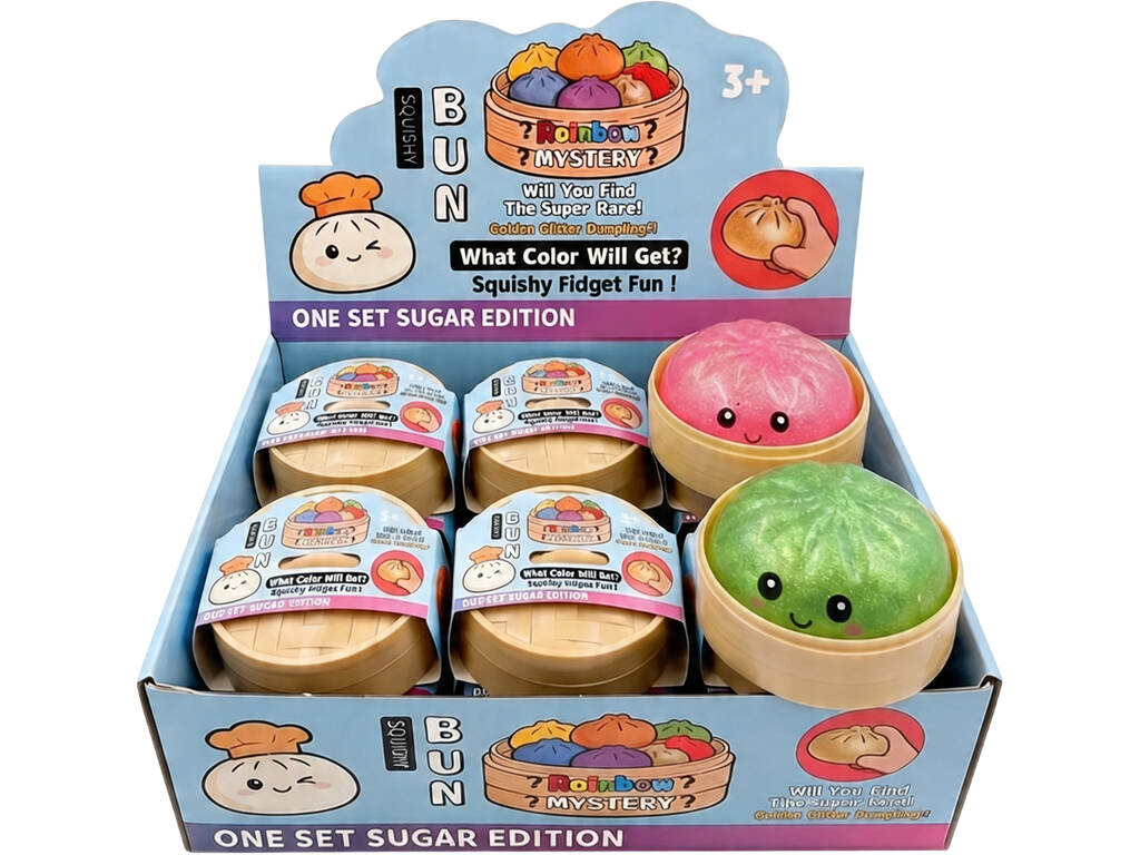 Dumpling Squishy Sugar 1 Dumpling Sorpresa de 10 cm