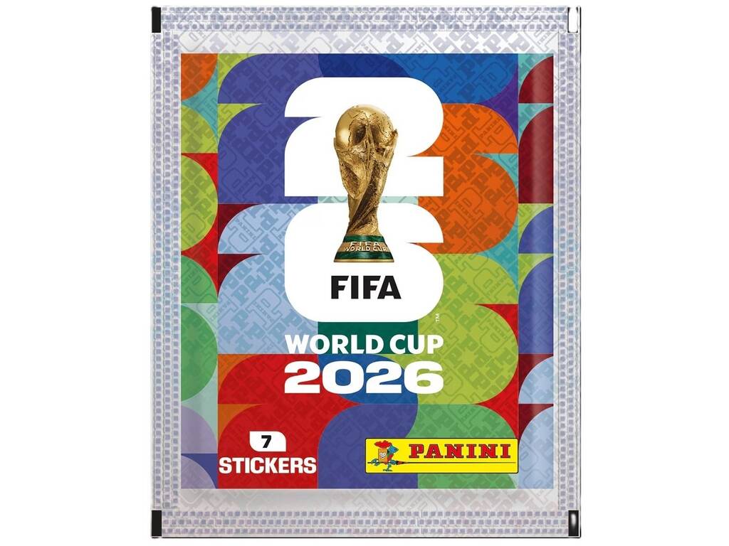 FIFA World Cup 2026 Starter Pack com Álbum e 4 Envelopes Panini