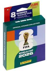 FIFA World Cup 2026 Ecoblister con 8 Sobres Panini