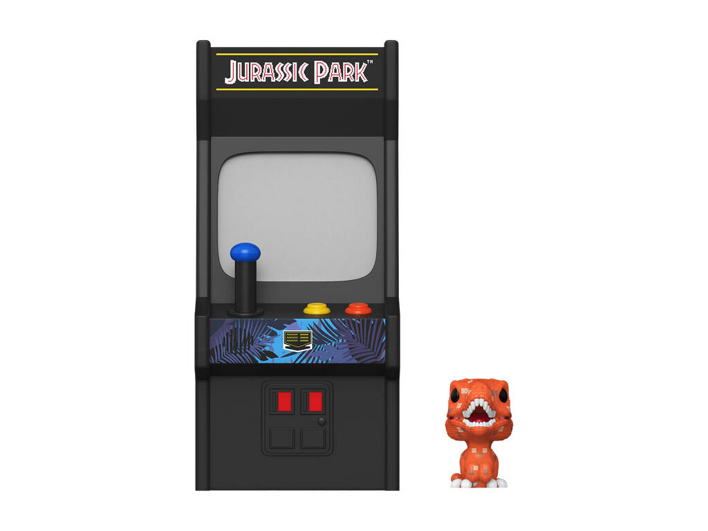 Funko Bitty Pop Arcade Jurassic Park con Raptor
