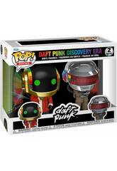 Funko Pop Rocks Daft Punk Discovery Era Pack 2 Figuras