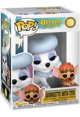 Funko Pop Disney Oliver y Su Pandilla Figura Georgette con Tito