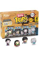 Funko Bitty Pop Demon Slayer Pack 4 con Nezuko Kamado