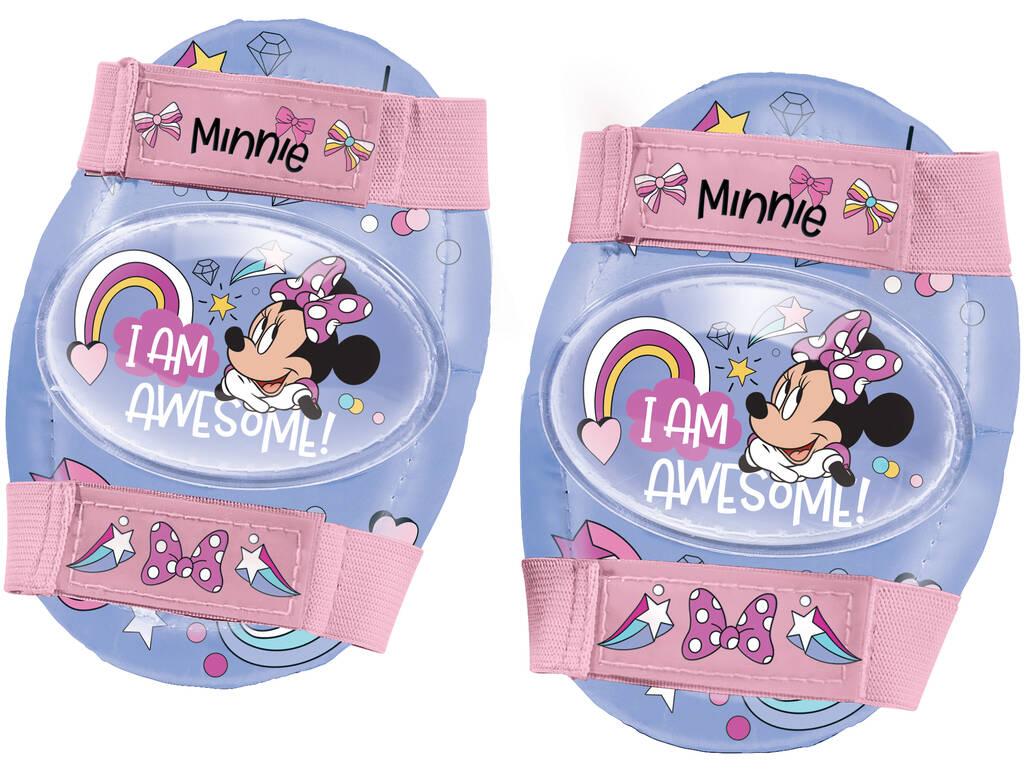 Set Patines y Protecciones Disney Jr Minnie Mouse