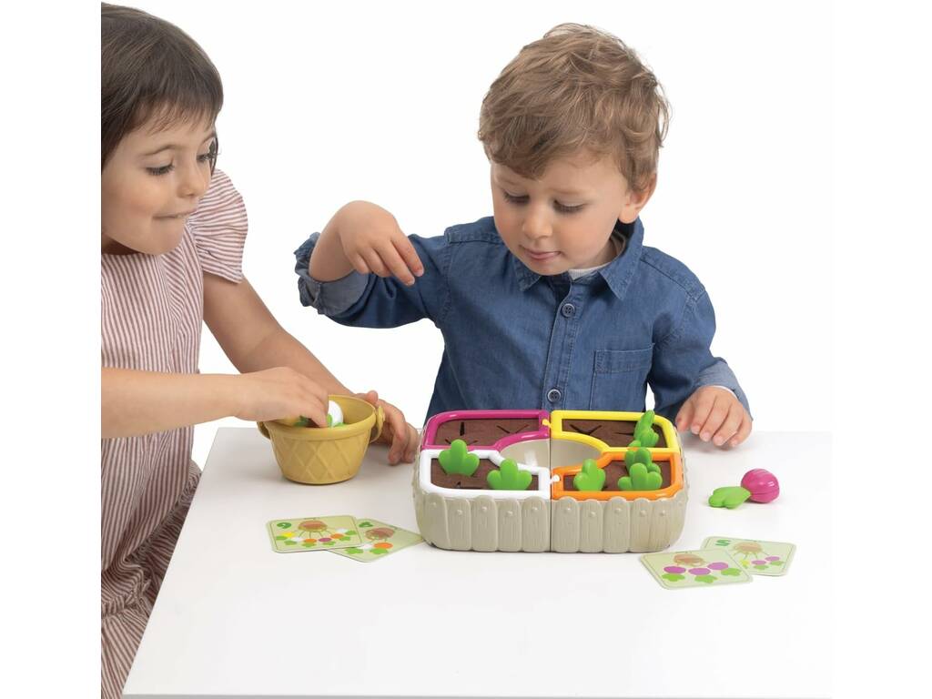 Huerto de Verduras 2 en 1 con 21 Piezas