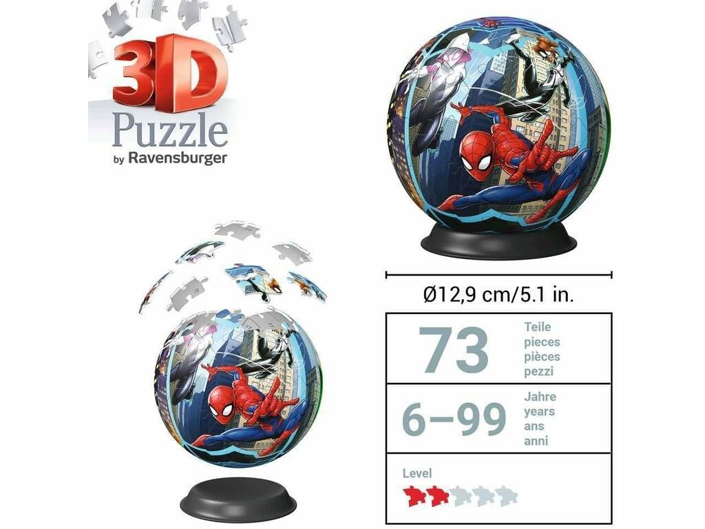 Puzzle Ball 3D Marvel Spiderman