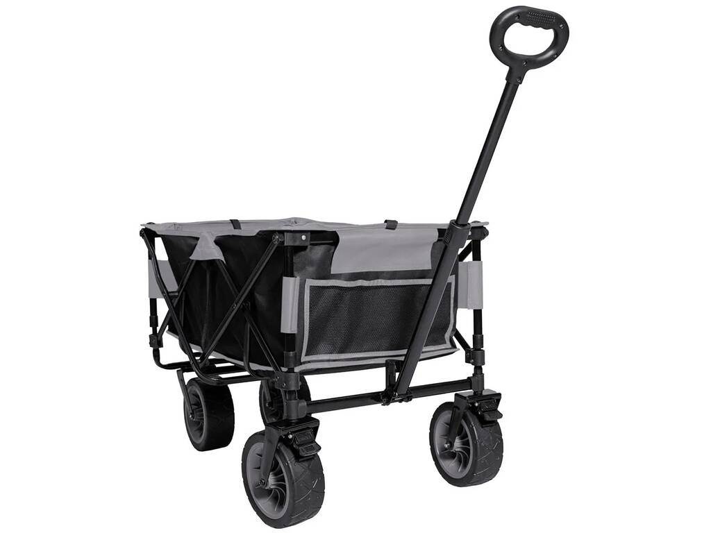 Carrito Multifuncional Plegable Gris de 102x47x82 cm