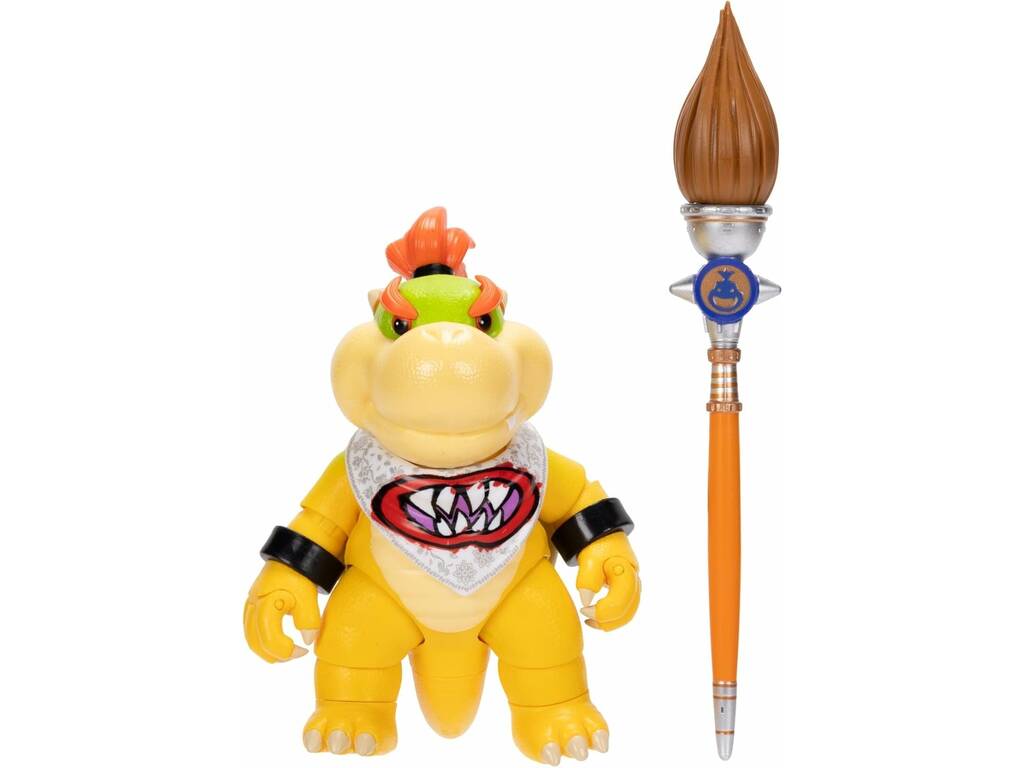 The Super Mario Galaxy Movie Figura Bowser Jr de 14 cm