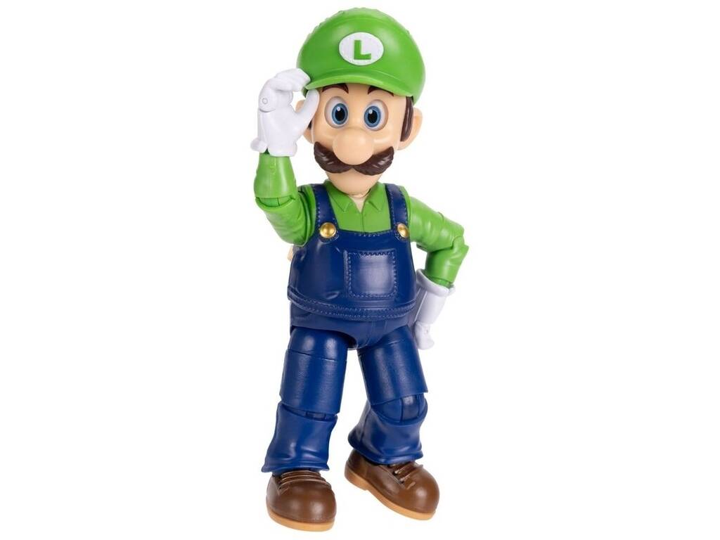 The Super Mario Galaxy Movie Figura Luigi de 15 cm