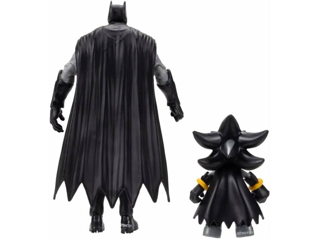 DC X Sonic Multipack Figuras de Acción Batman de 13 cm y Shadow de 7 cm