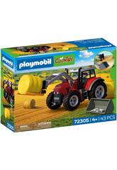 Playmobil Country Trator Grande com Fardos de Feno