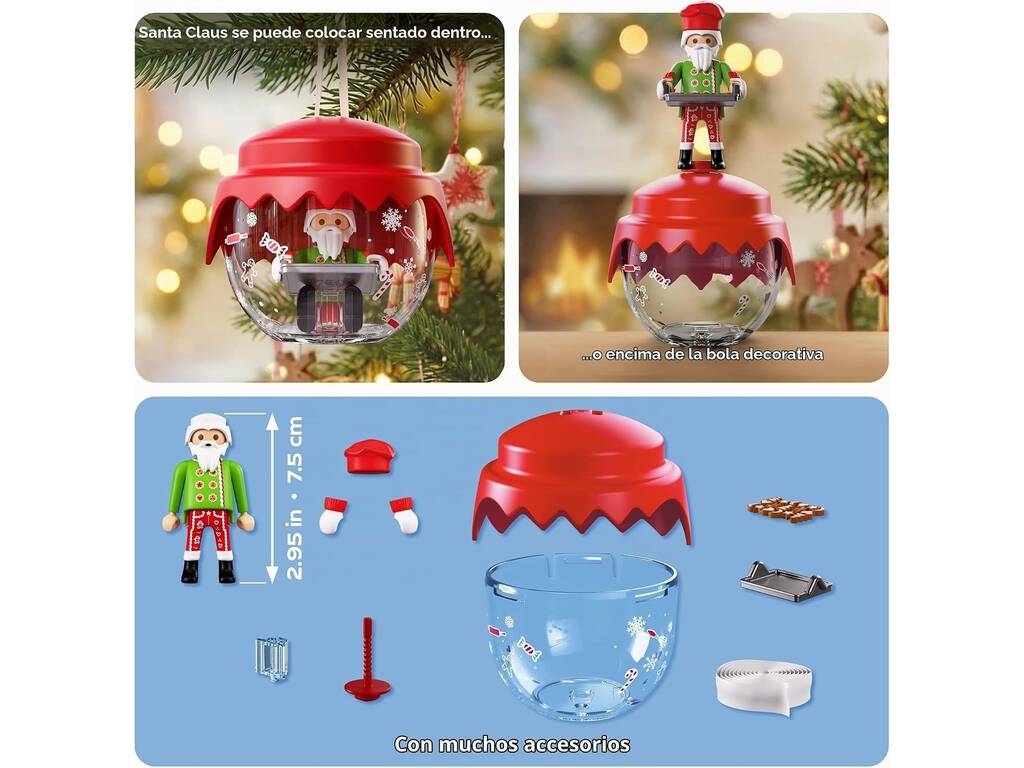 Playmobil Navidad Bola Navideña Panadero