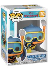 Funko Pop Disney Lilo & Stitch Figura Stitch con Equipo Snorkel