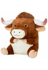 Peluche Toro Bill de 42 cm