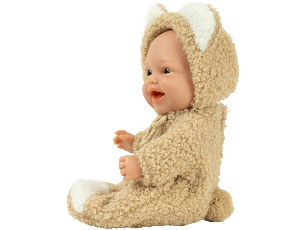 Muñeca Bebé Elegance Lupi Friend de 26 con Pijama Animalito