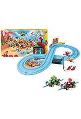 Mariokart World Circuito Carrera First con Mario y Yoshi