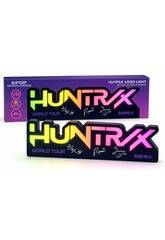 K-Pop Demon Hunters Logo Iluminado Huntrix 9x35x6 cm con Control Remoto