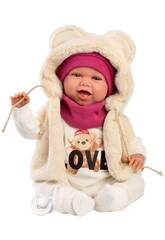 Muñeca Bebé Recién Nacida Osito Love Mimi Sonrisas de 42 cm
