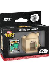 Funko Bitty Pop Towns Star Wars Greedo con Cantina