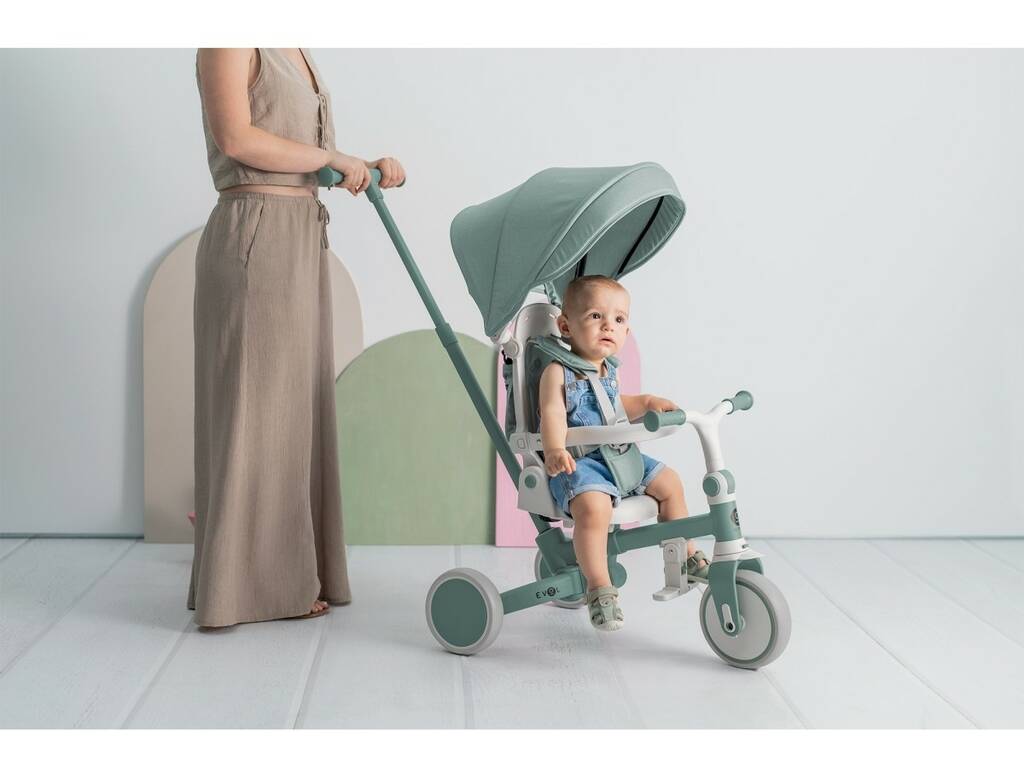 Triciclo Evolutivo Plegable Evol 5 en 1 Color Mint - imagen 23
