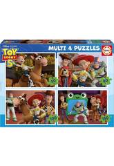 Puzzle Multi 4 50-80-100-150 Disney Toy Story 5