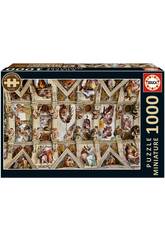 Puzzle 1000 Miniature Capilla Sixtina