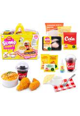 Zuru Slime Mart Cesta de la Compra con Menú de Comida Rápida para Moldear