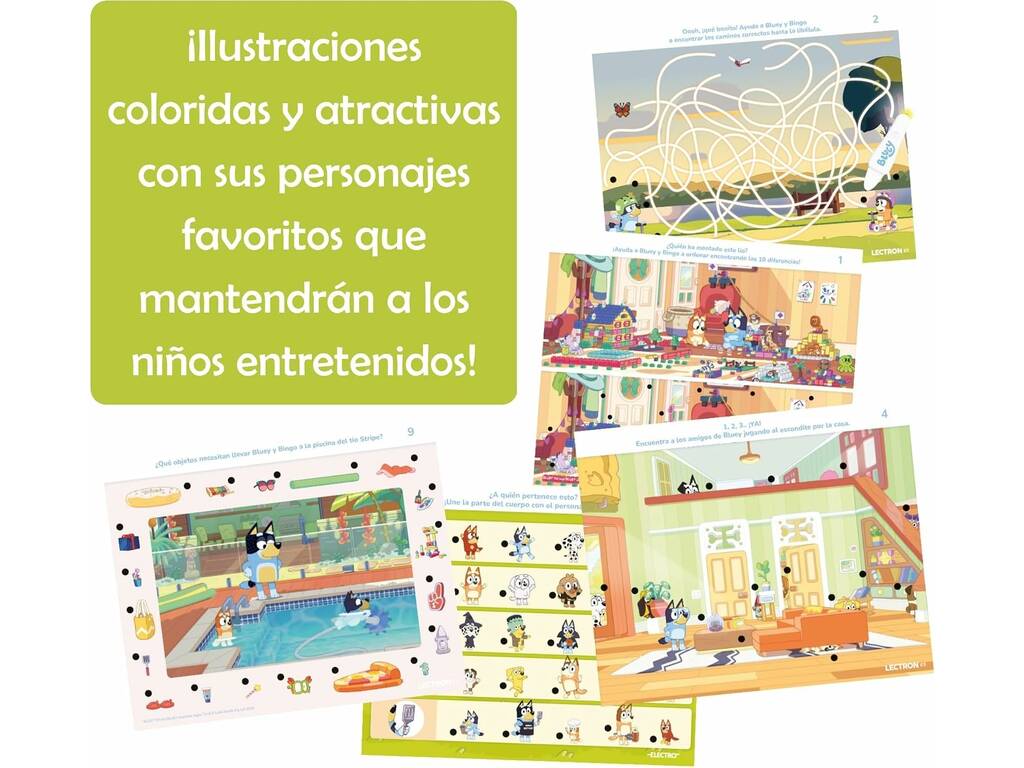 Lectron Bluey con Lápiz con Luz y Sonidos - imagen 3