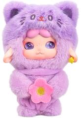 Peluche Llavero Colgante Muñeco Lalanunu Gatito Violeta de 13 cm