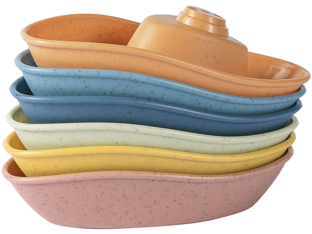 Set Juguetes de Baño de 13 Piezas con Animalitos Desmontables y Barcos - imagen 3