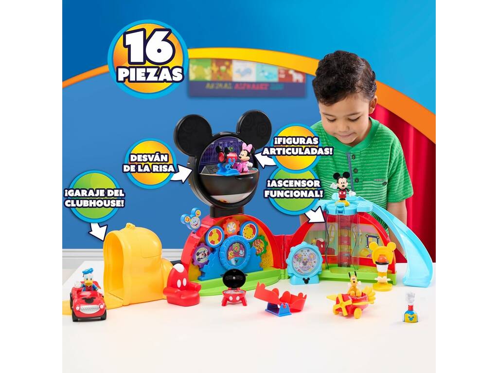 Mickey Mouse Clubhouse Set de Juego de Mickey Mouse Deluxe con Luces y Sonidos - imagen 3