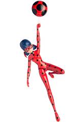 Figura com ac��o Ladybug 19cm Bandai 39730