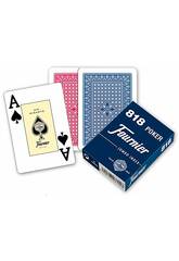Kartenspiel 818 Poker 55 Karten Fournier F21643