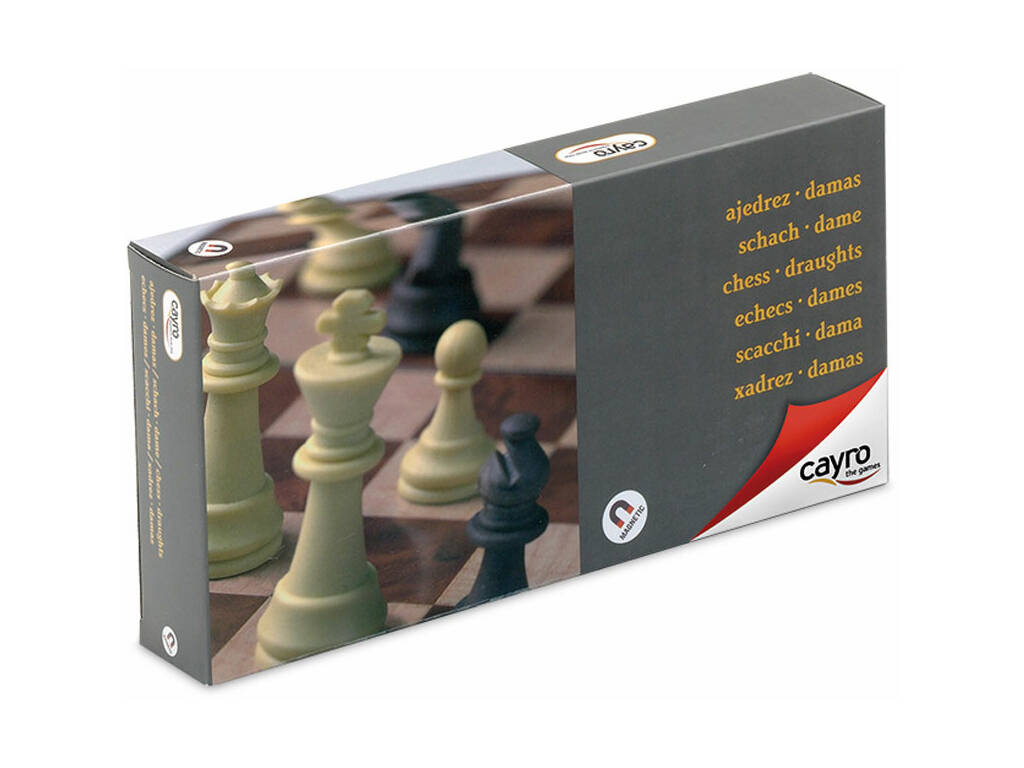 Jogo de Tabuleiro Chess-Ladies Magnetic Medium Cayro 453