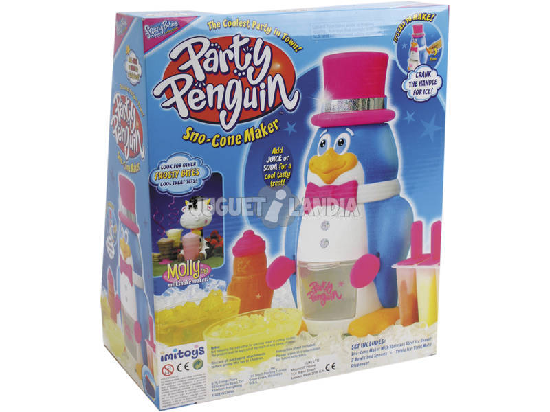 Fabrique de glaces Pingouin avec moules