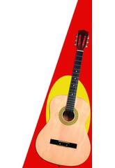 Guitarra de madeira 98 cm. Reig 7064