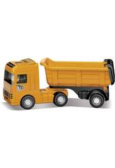 Camion benne travaux publiques
