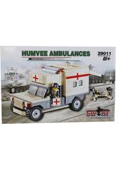 Gioco di costruzione Ambulanza Militare de 260 pezzi