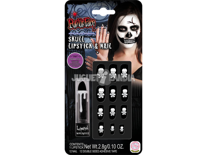 Set Maquillaje Zombie Mujer