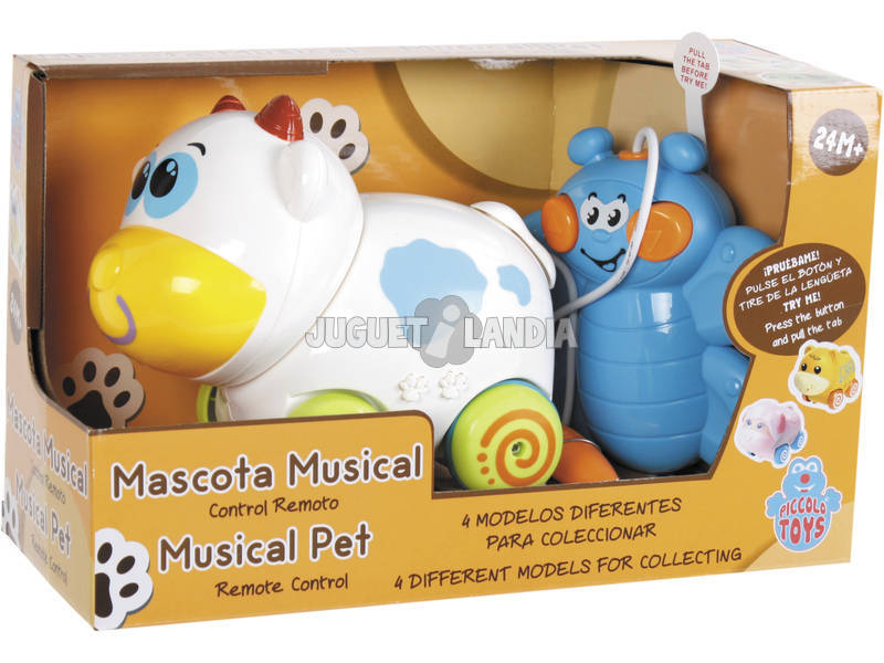 Mascota Musical 15 cm. Teledirigida