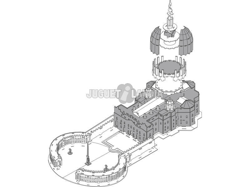 Puzzle 3D 144 Piezas Basílica De San Pedro