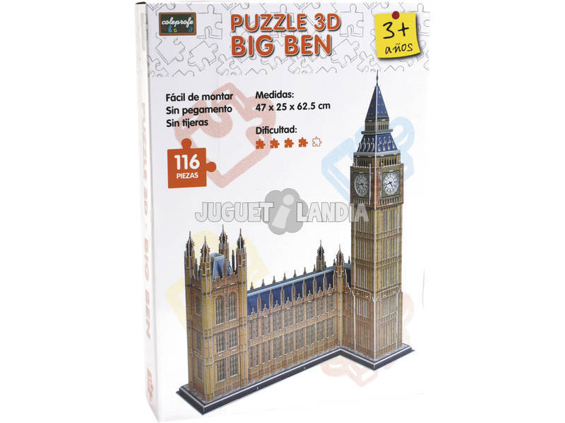 Puzzle 3D 116 Pezzi Big Ben