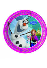 Frozen pack 8 platos 20 cm.
